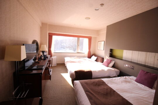Guest room at Asari Classe Hotel Otaru